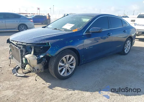 2019 Chevrolet Malibu Lt из США, поврежденный, VIN 1G1ZD5ST6KF123178